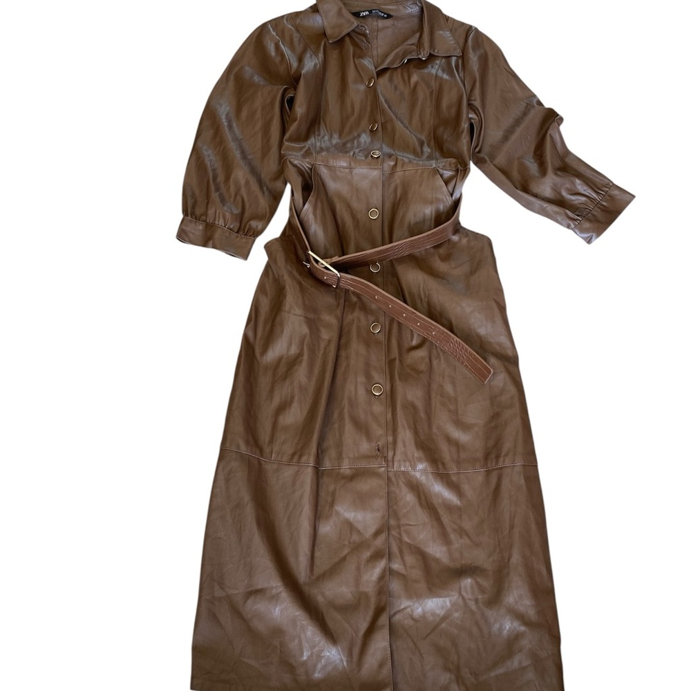 Zara Brown Trench Coat